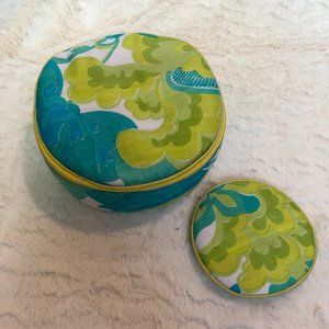 Jewelry Travel Bag W/ Matching Earring/Ring Pouch